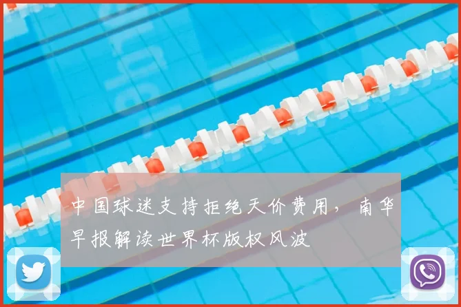中国球迷支持拒绝天价费用,南华早报解读世界杯版权风波